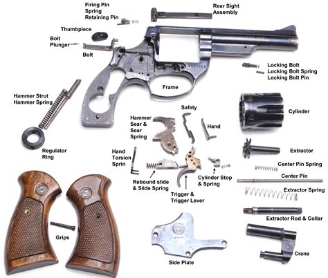 revolver parts diagram.
